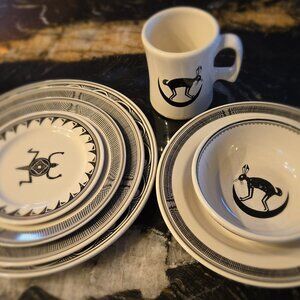 Mimbreno China by Pipestone - 1 place setting